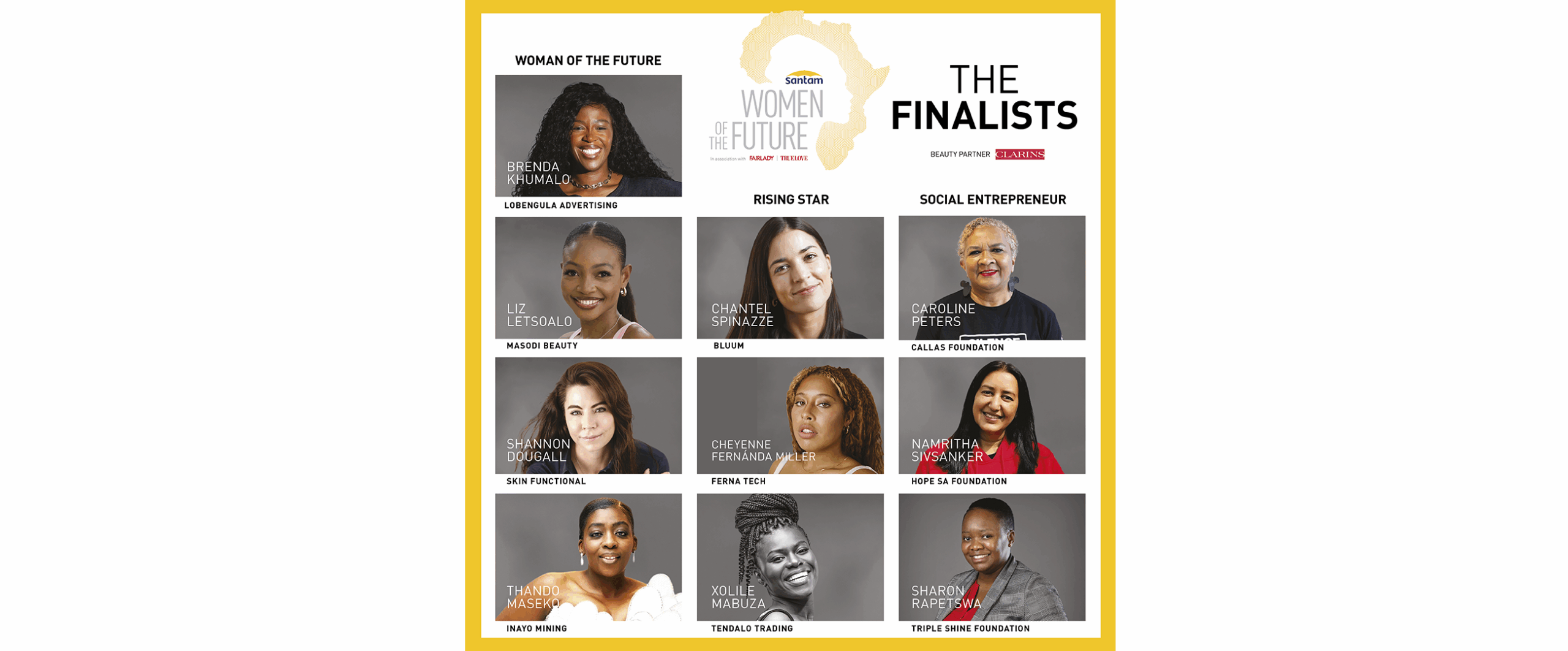 Shaping the future: Celebrating the 2025 Santam Women of the Future finalists